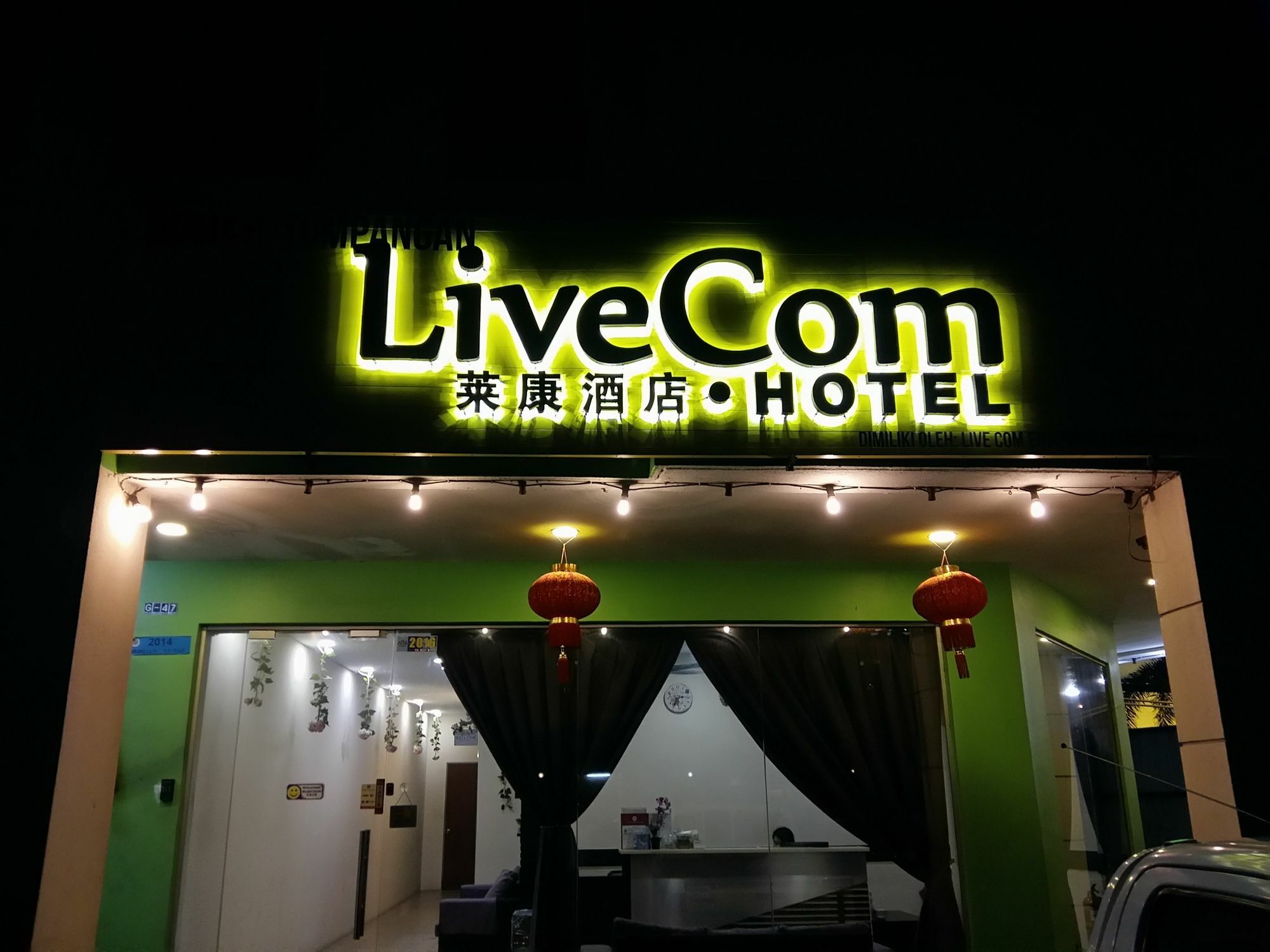 Live Com Hotel Johor Bahru Eksteriør bilde